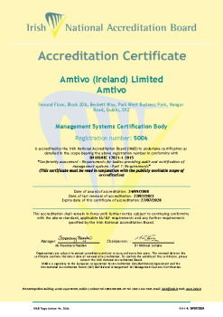 Amtivo (Ireland) Limited 5006 Cert  summary image